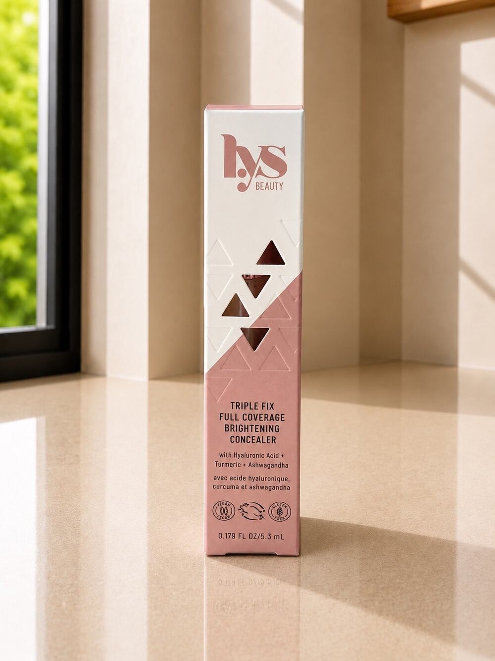 LYS Beauty Triple Fix Full Coverage Concealer LN6 Light Nude NEW Sealed